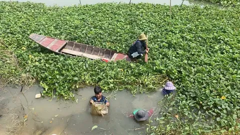 กู้ภัยสแกนริมตลิ่งแม่น้ำท่าจีนหาหลักฐานคดีน้องต่อ เจอเสื้อเด็กและผ้าขนหนู 