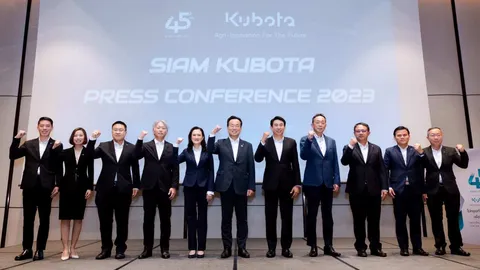 สยามคูโบต้า มุ่งการสร้างโลกเกษตรสีขาว หนุนลดปล่อยก๊าซเรือนกระจกทุกมิติ