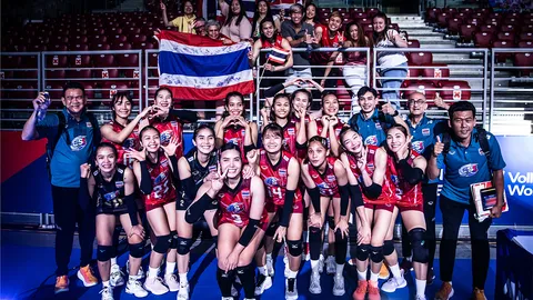 สาวไทยงานหนัก สื่อนอกเผยโถจับสลาก "วอลเลย์บอลหญิง" โอลิมปิก 2024 รอบคัดเลือก 