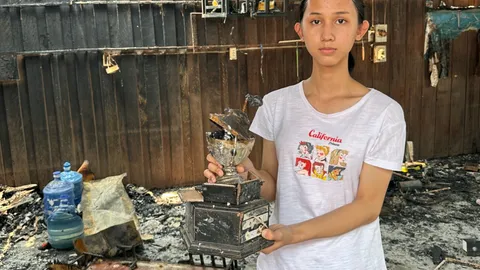 น้องก๊อตจิ มิสควีนฯ ราชบุรี เผยนาทีสุดช็อกแม่แจ้งข่าว "ไฟไหม้บ้าน"