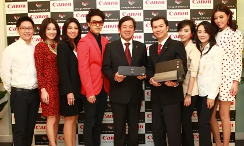 เซเลบรวมพล อัพเดทเทรนด์ไอทีกับแคนนอน