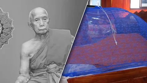 ศิษย์แห่กราบ หลวงปู่อึก เกจิดังสุรินทร์ ละสังขารตรงวันเกิด อายุ 85 