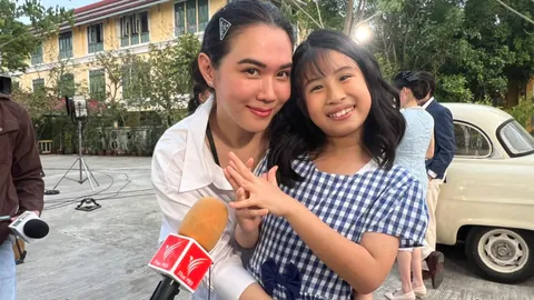 ลูกไม้ใต้ต้น น้องมายู ลูกสาว หนุ่ม-เมย์ เอ่ยปากขอเล่นละครกับแม่ (คลิป)