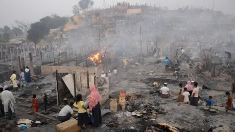 ผลสอบชี้ไฟไหม้ค่ายผู้อพยพโรฮีนจา มีการวางแผนจงใจก่อวินาศกรรม