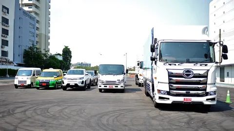 ส่องรถบรรทุกไฮโดรเจน กระบะไฟฟ้าและแท็กซี่ LPG โครงการความร่วมมือลดคาร์บอน TOYOTA CJPT + CP GROUP