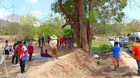 2 เฒ่านัดเคลียร์แนวเขตที่ดิน ตกลงกันไม่ได้ คว้าปืนรัวยิง 4 นัดดับอนาถ