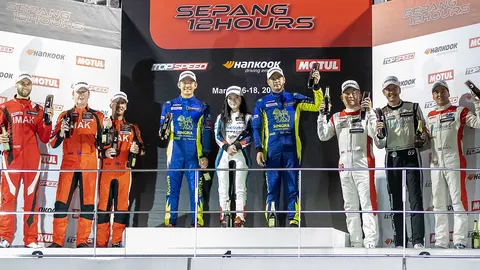 แมตช์โหด Sepang 12 ชั่วโมง "ต๊อด ปิติ" พาทีม เอเอไอ มอเตอร์ฯ คว้าแชมป์