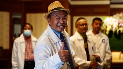 เลือกตั้ง 2566 : "ครูปรีชา" สมัคร "พรรคประชากรไทย" เชื่อ คดีหวยไม่กระทบ (คลิป)