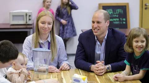 สุดประทับใจ เจ้าชายวิลเลียม เยือนโปแลนด์ เยี่ยมทหาร-ศูนย์ลี้ภัยชาวยูเครน