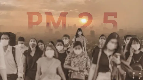 ฝุ่น PM 2.5 เสี่ยงมะเร็งปอด ความเหลื่อมล้ำคนเมือง-ชนบท รับผลกระทบไม่เท่ากัน