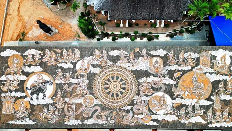 ภาพหินพุทธศิลป์ 1 ในไทย