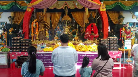 หนุ่มสมหวังขายที่ดินได้ 100 ล้าน มาแก้บน "พ่อปู่ศรีสุทโธ" แถมได้เลขเด็ดงวดนี้