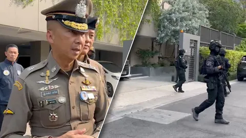 ตำรวจปิดล้อม 10 จุด ค้นบ้าน เมฆ รามา สามี หยาดทิพย์ โยงเว็บพนันออนไลน์ (คลิป)