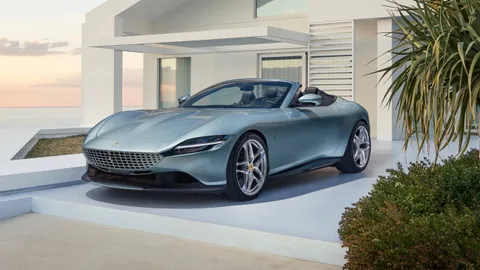 ส่องเทคนิคม้าลำพองเปิดประทุนรุ่นใหม่ FERRARI ROMA SPIDER