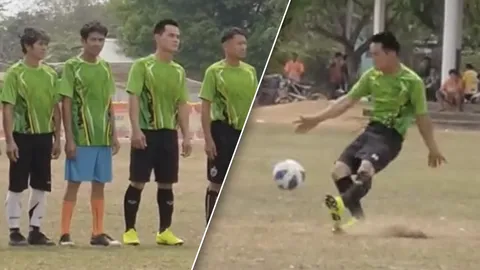 ซ้ายธรรมชาติ "ลุงพล" เตะบอล แฟนแซวดูคล้าย "โคดี กัคโป" แข้งลิเวอร์พูล (คลิป) 