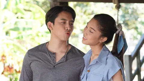 เบิ้ล ปทุมราช จับคู่ ซาร่า ชัชชญา โชว์ซีนหวาน เปิดกล้องละคร "ไอ้หนุ่มรถไถ"