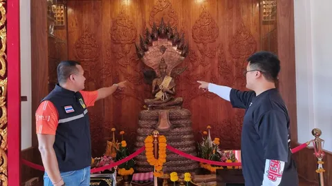 ผึ้งทำรังที่ไหล่ "องค์ปู่อือลือ" คอหวยไม่พลาด ตี "เลขเด็ด" งวด 1/4/66