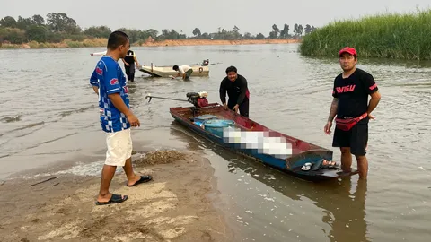 สลด ผัวเมียช่วยลูก 2 คนจมแม่น้ำปิง ตัวเองกลับจมน้ำตายทั้งคู่