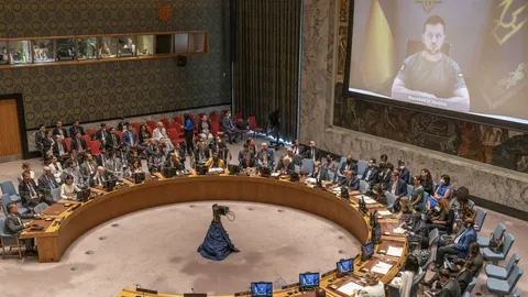 ยูเครนไม่พอใจรัสเซียทำหน้าที่ประธานคณะมนตรีความมั่นคงยูเอ็น