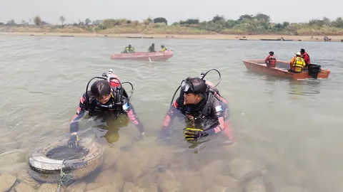 ปริศนา 11 วัน งมหาร่างน้องอาชิ จมดิ่งแม่น้ำโขง กระแสน้ำพัดแรง (คลิป)