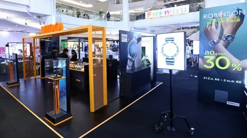 โรบินสัน ผนึกแบรนด์นาฬิการะดับโลก นำศิลปะถ่ายทอดความงามบนเรือนเวลา