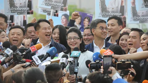 เลือกตั้ง 66 : ไทยสร้างไทย “สุดารัตน์” ทำทีมสมัครปาร์ตี้ลิสต์ "จินนี่" ร่วม