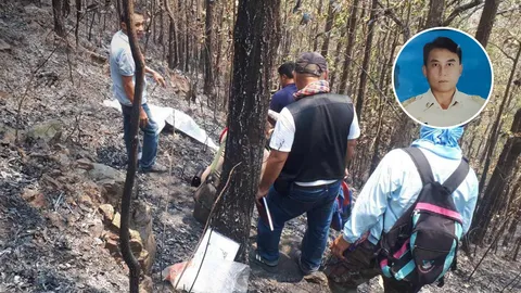 น่านเศร้า ไฟป่าคลอกอดีต ส.อบต. อาสาดับไฟป่าเสียชีวิต 1 ศพ