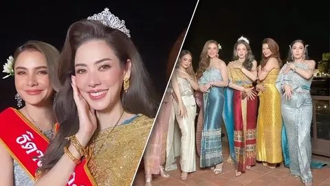 เอ๋ พรทิพย์ จัดงานฉลองวันเกิดล่วงหน้า ปีนี้มาในธีมชุดไทย สวยจัดเต็มมาก