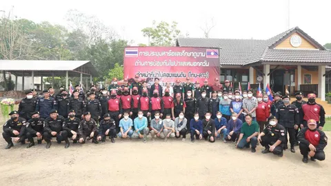 กรมป่าไม้ ผนึกกำลัง อปท. กำนัน ผู้ใหญ่บ้าน จ.เชียงราย แก้ไฟป่า พร้อมเปิดประชุมร่วมสปป.ลาว