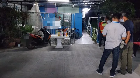 หนุ่มใหญ่ผู้รับเหมาหึงโหด ฆ่าทุบหัวกิ๊กสาวคาบ้านเช่า ก่อนจะลาโลกตามไป