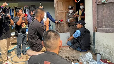 หนุ่มใหญ่หึงโหดซัดหนุ่ม 27 ดับ มาติดพันเมีย ฉุนเตือนไม่ฟัง มือปืนเข้ามอบตัว