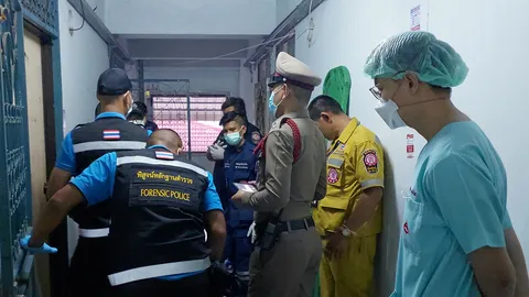 ปาดคอสาวโรงงานชิงสร้อยทอง ใส่ล่อตาสยองคอนโด คุมสอบผัวให้การพิรุธ เช็กต่างด้าวต้องสงสัย