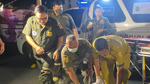 เพื่อนร่วมงานตั้งวงสุรา พูดไม่เข้าหูคว้ามีดแทงใต้ราวนมดับคาโรงงาน