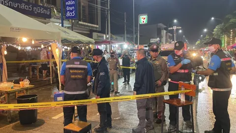 ยิงกันในงานวันไหลสงกรานต์เพชรบุรี เจ็บ 5 ราย ตร.รู้ตัวมือยิงแล้วเร่งตามจับ