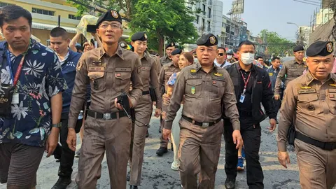 ผบ.ตร.จ่อเรียกสาวโพสต์เจอตร.ใจดีปล่อยมาสอบ เปิดจุดเล่นน้ำสีลม ให้ กทม.พิจารณา