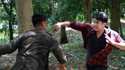 แชป สู้บู๊มาราธอน ลุยช่วย มิ้นท์-มาย-เคน หนีโจรใน ดั่งฟ้าสิ้นตะวัน EP.12