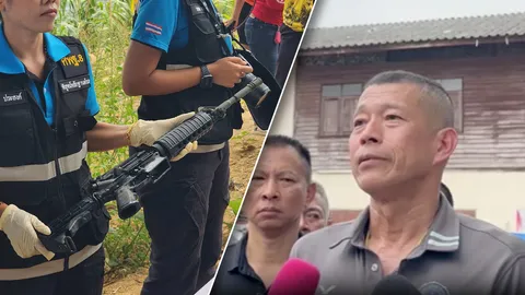 เจอปืน M4 คดียิง 6 ศพ "ด.ต.อรรถพร" ยังหนี ผบก.สส.ภ.8 ยันจับตามก.ม. ไม่คิดวิสามัญ