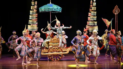 มูลนิธิคึกฤทธิ์ 80 เปิดม่านการแสดงโขนหน้าพระที่นั่ง ครั้งยิ่งใหญ่ประจำปี 2566