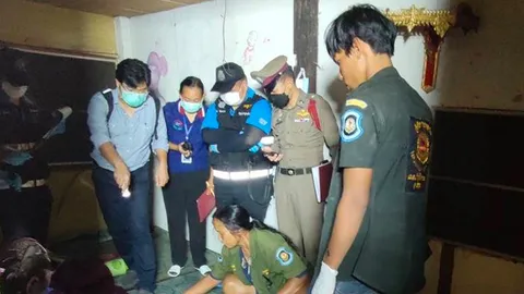 พี่ชายป่วยจิตคลั่ง กระหน่ำตีน้องตายสยองคาเตียง พบขาดยาอาการจึงกำเริบ