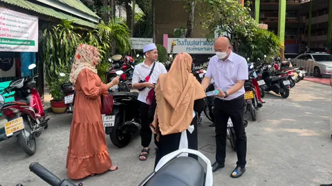 "ประเดิมชัย" ลงพื้นที่สุเหร่าดอนสะแก ชูนโยบายสร้าง รพ.ใกล้บ้าน แก้จราจร