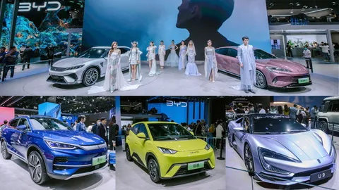 ลุยงาน Auto Shanghai ส่องบูธเครือ BYD ดาวรุ่งพุ่งแรงตลาดรถปลั๊กในจีน