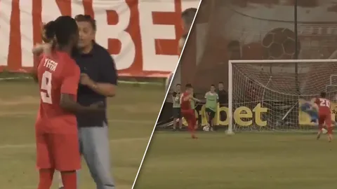 เจ้าของทีมบ้าเลือด ลงมาเปลี่ยนตัวคนยิงจุดโทษช่วงทดเจ็บ แต่ยิงไม่เข้าจนทีมตกชั้น (คลิป)