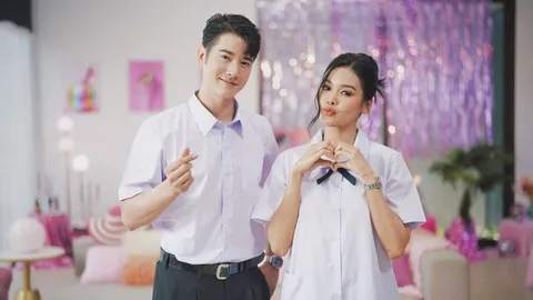 อิงฟ้า กรี๊ดลั่นเขิน มาริโอ้ เสิร์ฟโมเมนต์น่ารักกระชากวัยใส่ชุดนักเรียน