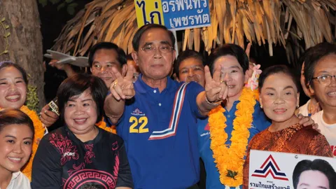 เลือกตั้ง 66 : “ประยุทธ์” หาเสียงไทย-ญี่ปุ่น ร่วมรำเซิ้ง หนุนทุกคนออกกำลังกาย