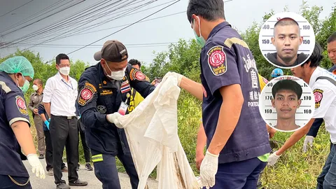 ฆ่าโหดหนุ่มสุพรรณฯ 2 ศพ ยัดรถทิ้งข้างทาง แฟนสาวเผยทะเลาะกับเพื่อนพม่า 