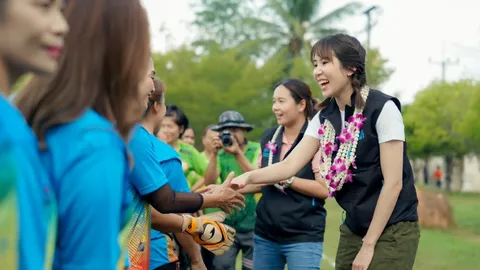 เลือกตั้ง 66 "ตั๊น จิตภัสร์" ช่วยผู้สมัครหาเสียงที่ตรัง ผลักดันสู่เมืองท่องเที่ยว