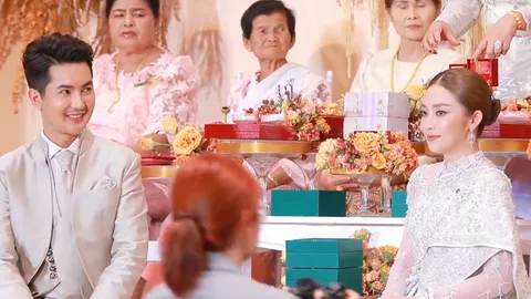 เปิดสินสอด บอย ศิริชัย ที่หอบมาให้ แอน อรดี จำนวนมหาศาลทำคนตะลึงทั้งงาน 