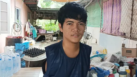 น้องทาม คนพิการไร้แขน ดีใจจะได้ใช้สิทธิ์เลือกตั้ง ส.ส.ครั้งแรกในชีวิต