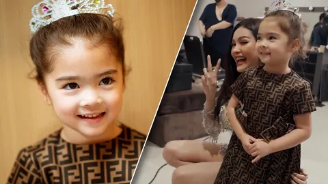 น้องเดมี่ ยิ่งโตยิ่งสวย สวมมงกุฎน่ารักมาก ฉายแววนางงามตัวน้อย (คลิป)