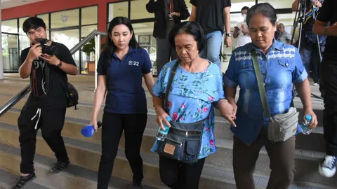 แม่ทราย ให้ข้อมูลตำรวจ 9 ชม. มั่นใจลูกสาวตาย "แอม" เกี่ยวข้อง